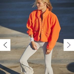 Free People Hit The Slopes Fleece Jacket